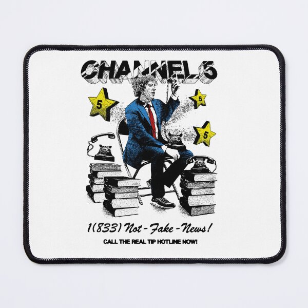 Item preview, channel 5 news designed and sold by JessicaMichel.