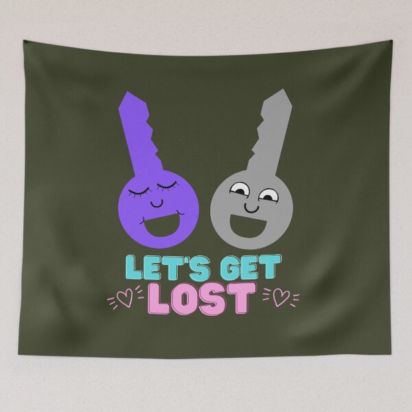 Item preview, Let's Get Lost designed and sold by Blended Designs ⭐⭐⭐⭐⭐.