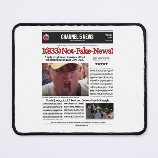 Item preview, channel 5 news designed and sold by JessicaMichel.