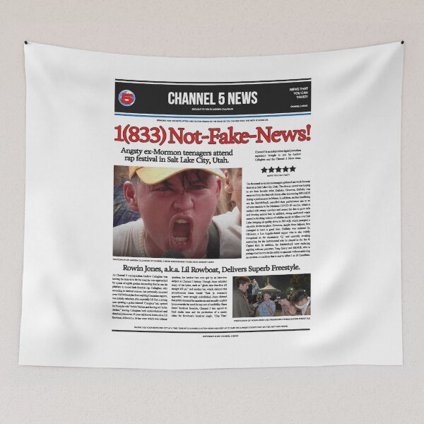 Item preview, channel 5 news designed and sold by JessicaMichel.