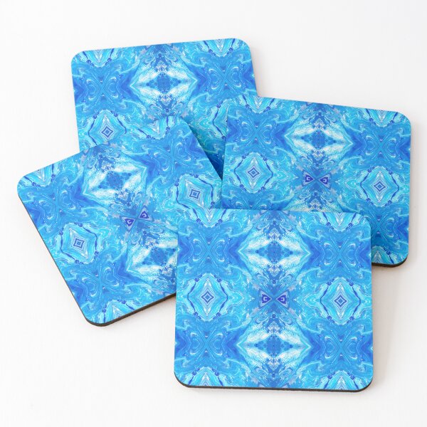 Item preview, Blue, Turquoise, and White Painting designed and sold by Creative-Voyage.