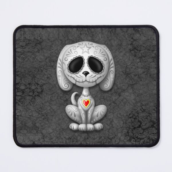Item preview, Dark Zombie Sugar Skull Puppy Dog designed and sold by JeffBartels.