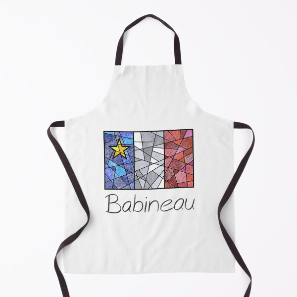 Item preview, Acadian Flag pastel mosaic Babineau - Drapeau acadien mosaïque pastel vitrail Babineau designed and sold by ColoursOfFrance.
