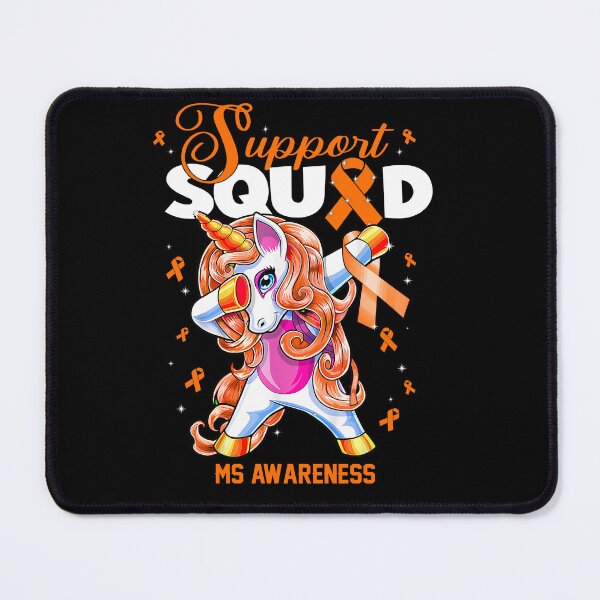 Item preview, Cute Unicorn Support Squad MS Awareness Men Women Kid designed and sold by tenjun16.
