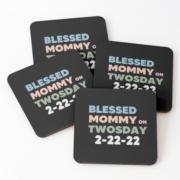 Item preview,  Blessed Mommy on Twosday designed and sold by Pop-clothes.