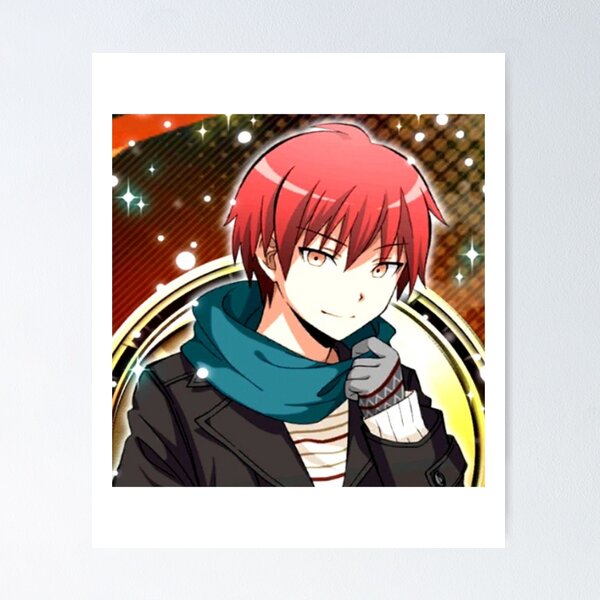 Rare assassination classroom Akabane Karma postcard prints FULL