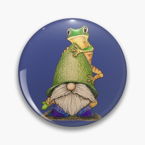 Item preview, Tree frog and gnome designed and sold by SarahCD13.
