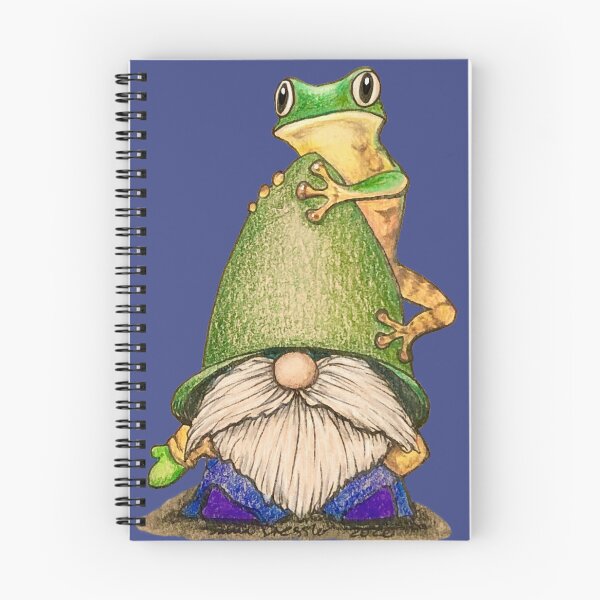 Item preview, Tree frog and gnome designed and sold by SarahCD13.