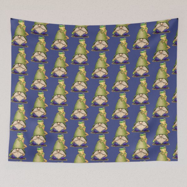 Item preview, Tree frog and gnome designed and sold by SarahCD13.