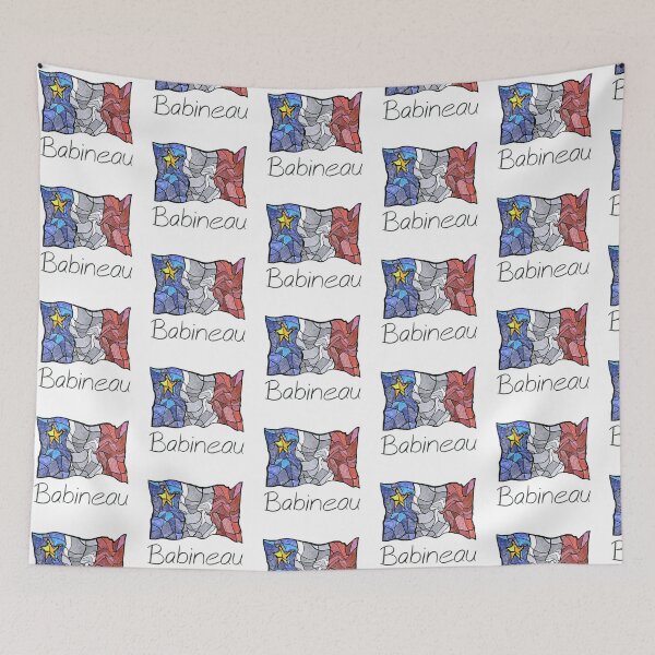 Item preview, Acadian Flag pastel liquid mosaic Babineau  - Drapeau acadien mosaïque liquide pastel vitrail Babineau designed and sold by ColoursOfFrance.