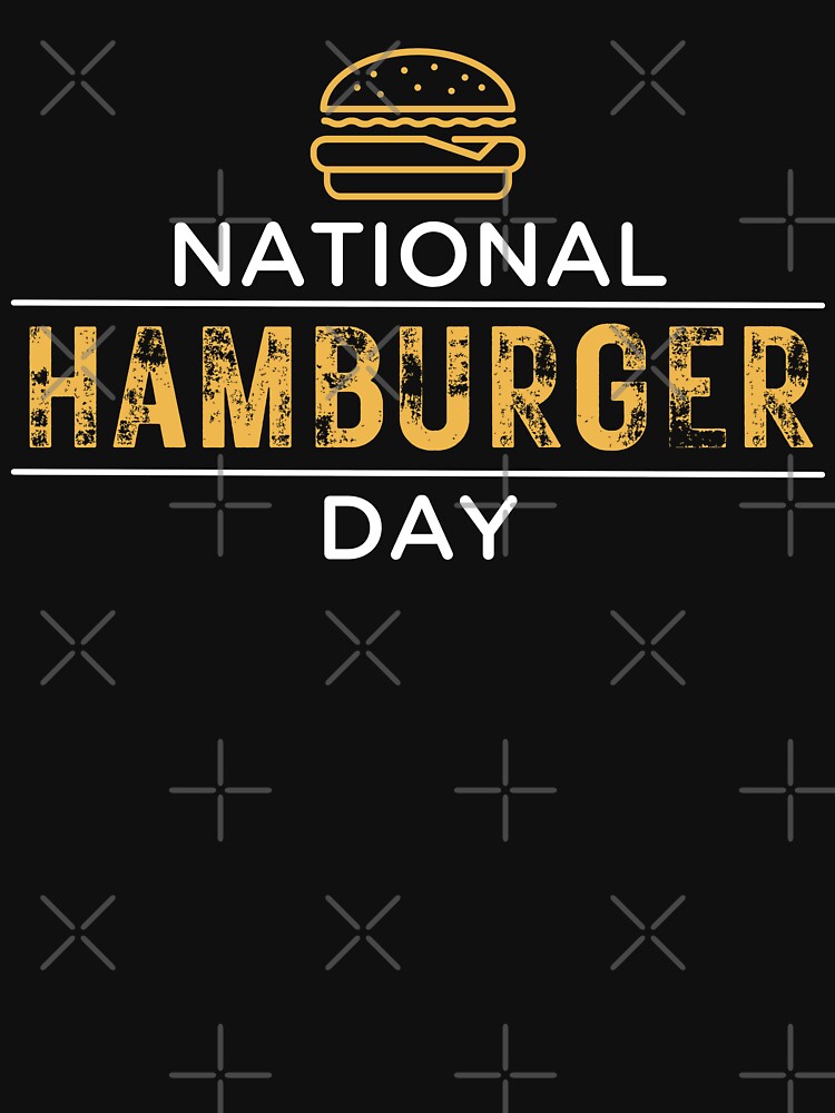 Disover National Hamburger Day May 28 Tank Top