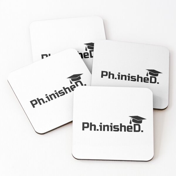 Item preview, Doctorate Graduate PhinisheD PhD Graduation Gift designed and sold by EstelleStar.