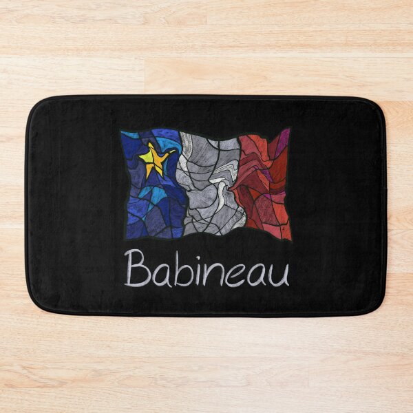 Item preview, Acadian Flag pastel liquid mosaic Babineau  - Drapeau acadien mosaïque liquide pastel vitrail Babineau designed and sold by ColoursOfFrance.