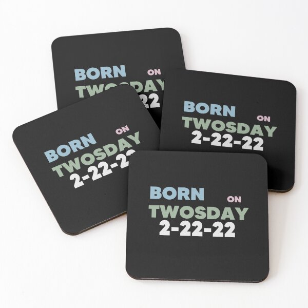 Item preview, BORN on Twosday designed and sold by Pop-clothes.