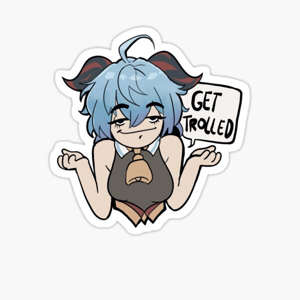 Item preview, Ganyu - Get Trolled designed and sold by Granger Krajca.
