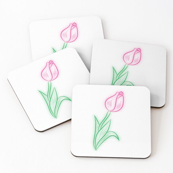 Item preview, Glowing tulip flower designed and sold by srelite01art.