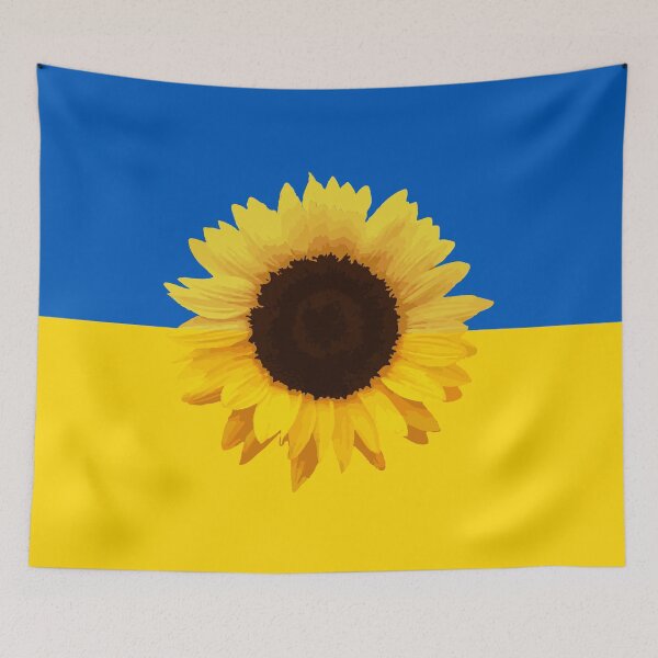 Item preview, Ukrainian Flag Sunflower designed and sold by emilypigou.