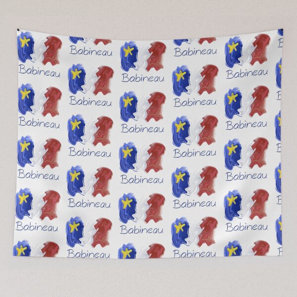 Item preview, Acadian Flag pastel liquid Babineau  - Drapeau acadien liquide pastel Babineau designed and sold by ColoursOfFrance.