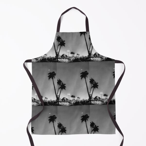 Item preview, Black and white Palm Tree Sunset  designed and sold by sabelsstudio.