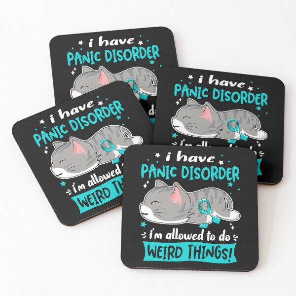 Item preview, Panic Disorder Awareness, I Have Panic Disorder i'm Allowed to do Weird Things! designed and sold by Tammyilaria.
