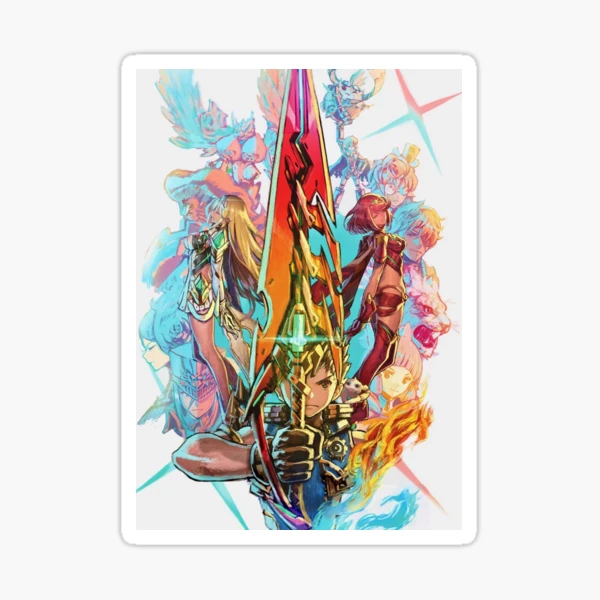 Eunie Xenoblade Chronicles 3, 6 Gloss-Finish Decal Sticker