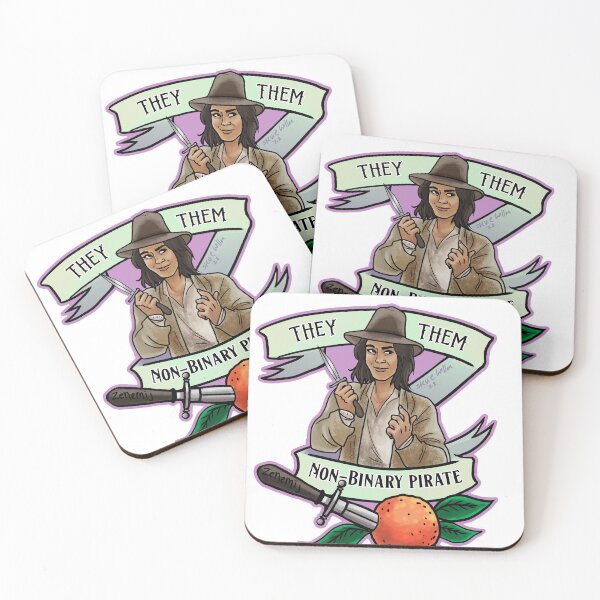 Item preview, Non-binary pirate JIM designed and sold by swinku.
