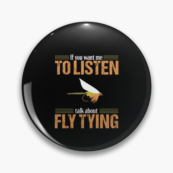 Item preview, Fly Tying Funny Listen Fishing Fish Lover Tyer Gift designed and sold by maximjki.