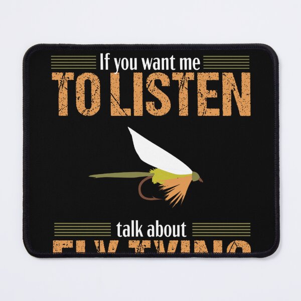 Item preview, Fly Tying Funny Listen Fishing Fish Lover Tyer Gift designed and sold by maximjki.