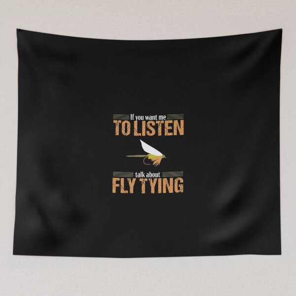 Item preview, Fly Tying Funny Listen Fishing Fish Lover Tyer Gift designed and sold by maximjki.