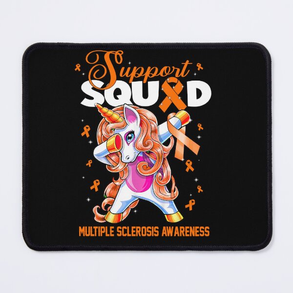 Item preview, Cute Unicorn Support Squad Multiple Sclerosis Awareness Men Women Kid designed and sold by tenjun16.