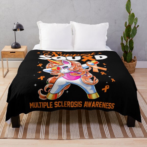 Item preview, Cute Unicorn Support Squad Multiple Sclerosis Awareness Men Women Kid designed and sold by tenjun16.
