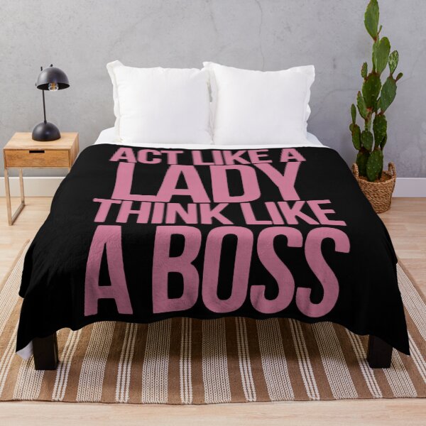 Item preview, Act like a lady think like a boss designed and sold by SharonZabad.
