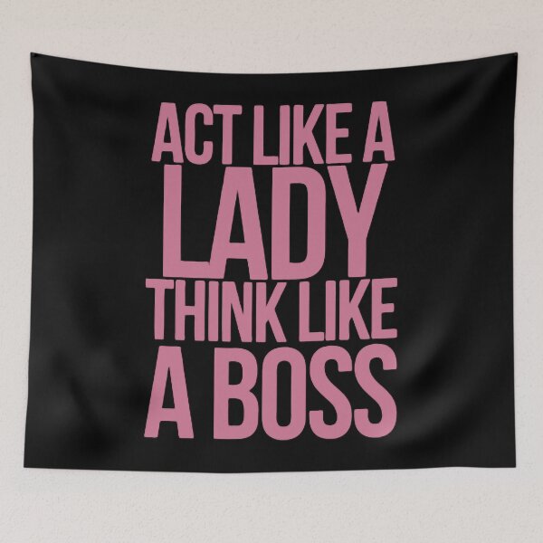 Item preview, Act like a lady think like a boss designed and sold by SharonZabad.