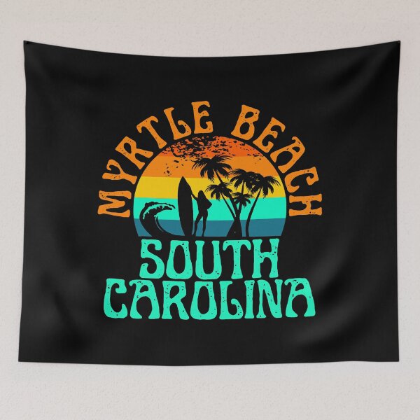 Item preview, Myrtle Beach South Carolina Surf Surfing Girl designed and sold by SharonZabad.