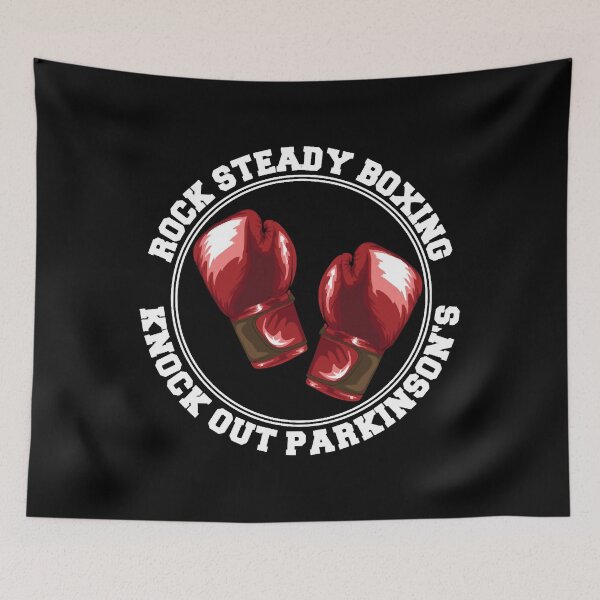 Item preview, ROCK STEADY BOXING KNOCK OUT PARKINSONS FIGHTER designed and sold by SharonZabad.