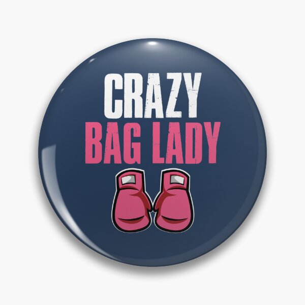 Aperçu de l'œuvre Crazy Bag Lady Kick Boxing Fighter Arts martiaux créée et vendue par SamyMmaee.