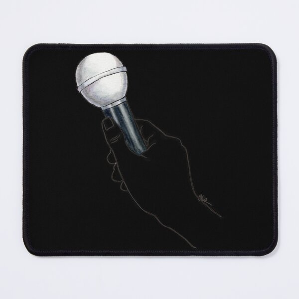 Item preview, Hand Holding Microphone Illustration Classic T-Shirt designed and sold by rikazr6sr1.
