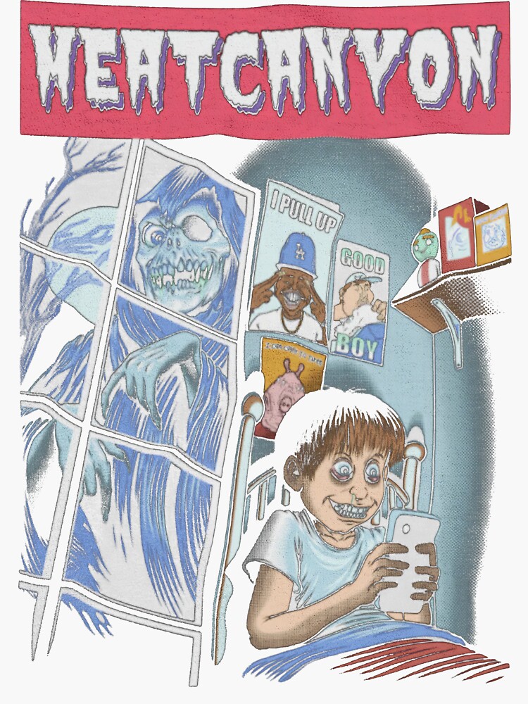 "meatcanyon" Sticker by CorinneLagarde Redbubble