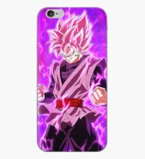 Vinilo o funda para iPhone Black Goku Super Saiyan Rose