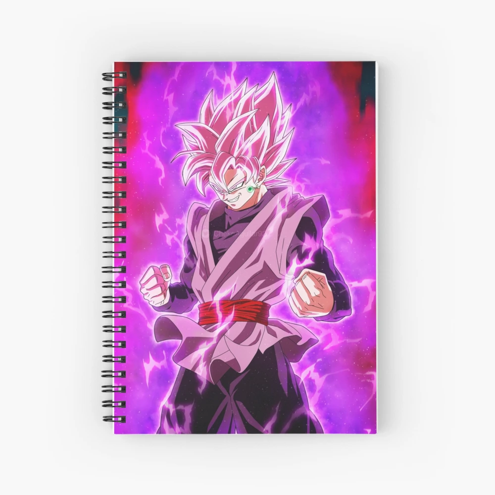 Goku super saiyan Blue by bessalius Spiral Notebook by Bessalius