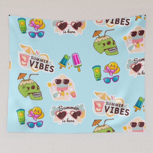 Item preview, In the summer time - summer vacation design  designed and sold by Tanuja  Sharma.