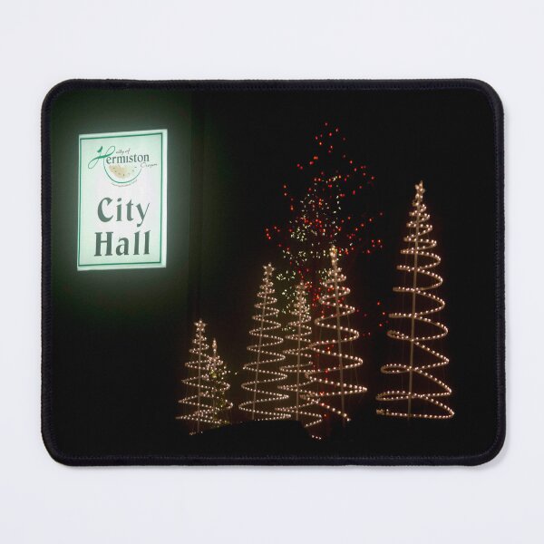 Item preview, Hermiston City Hall designed and sold by MoreGoodArt.