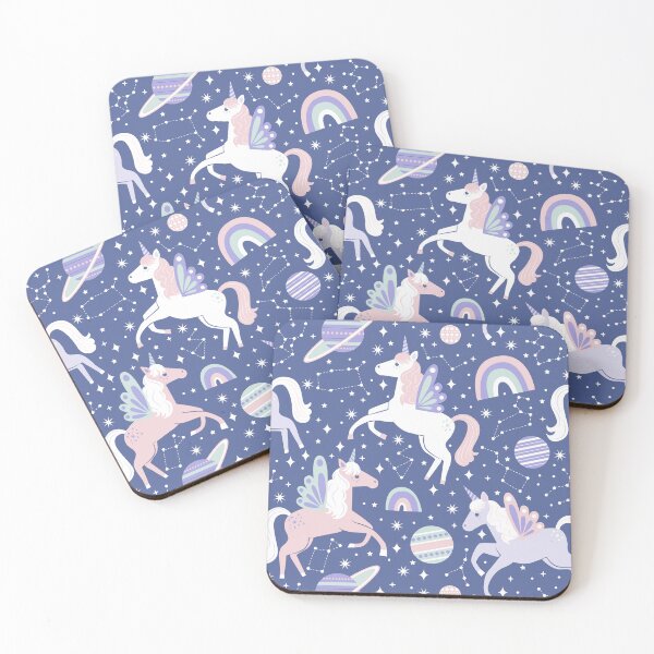 Item preview, Space Unicorn - Candy Pastels designed and sold by latheandquill.