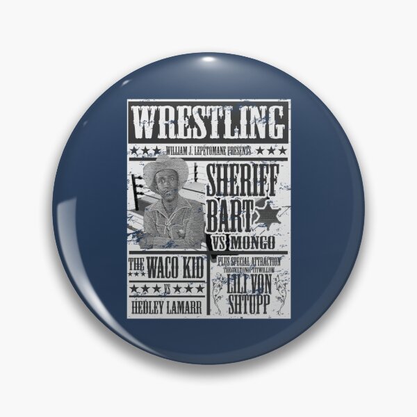 Item preview, BLAZING SADDLES WRESTLING designed and sold by SamyMmaee.