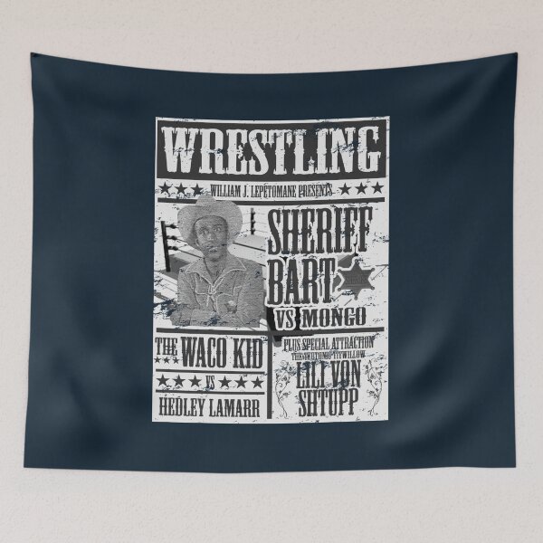 Item preview, BLAZING SADDLES WRESTLING designed and sold by SamyMmaee.