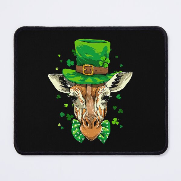 Item preview, Giraffe Leprechaun St Patricks Day Shamrock designed and sold by SkylerKason.