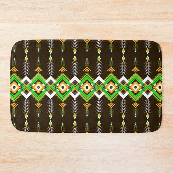 Item preview, Batik Pattern / Ethnic pattern Seamless Texture Brown Green Yellow designed and sold by RisaArt22.