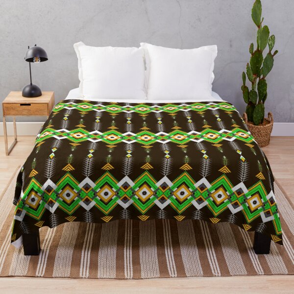 Item preview, Batik Pattern / Ethnic pattern Seamless Texture Brown Green Yellow designed and sold by RisaArt22.