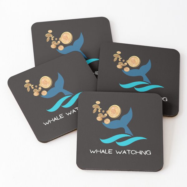 Item preview, Bitcoin Whale Watching  designed and sold by RedSparkle.