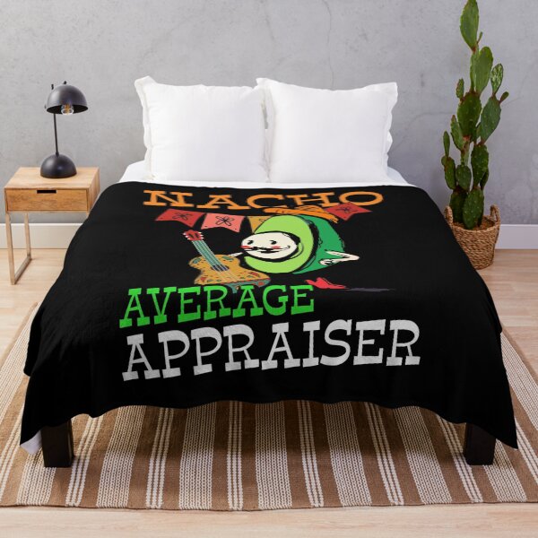 Item preview, Funny Avocado Sombrero Fiesta Nacho Average Appraiser design designed and sold by Merchking1.